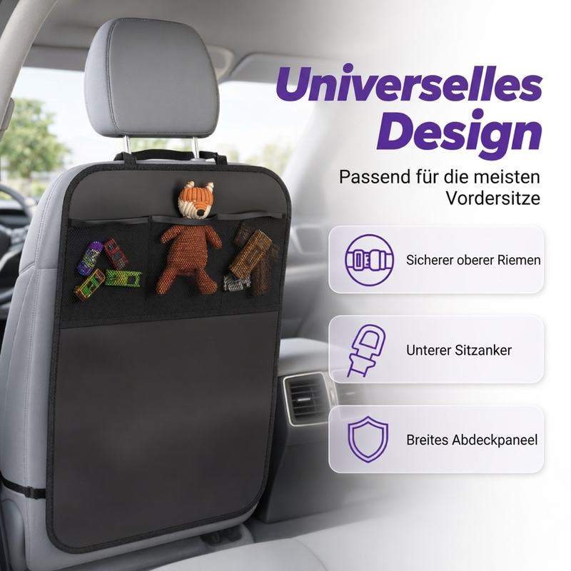 📢📢50% RABATT !!⏰Schutzmatte gegen Kickspuren für den hinteren Autositz
