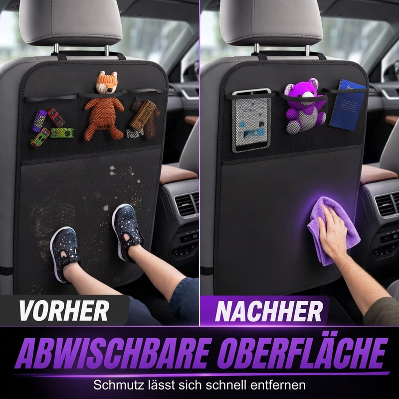 📢📢50% RABATT !!⏰Schutzmatte gegen Kickspuren für den hinteren Autositz