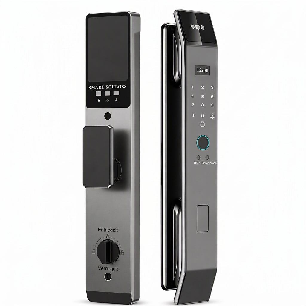 🔐 50% Rabatt! 🚪Smartes Türschloss mit Fingerabdruck, Gesichtserkennung & Fernzugriff