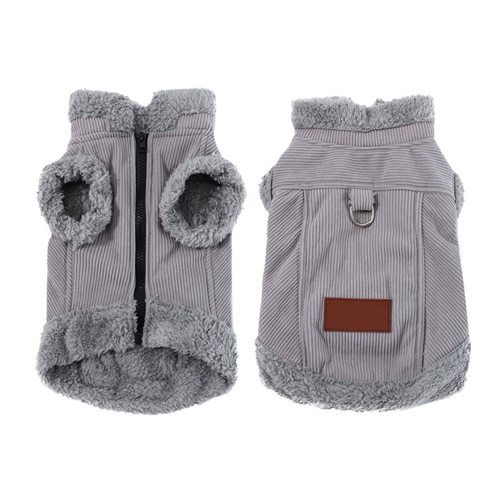 🐶 Warme Lammfleece-Haustierweste für Herbst & Winter – verdickt & fleecegefüttert für Hunde & Katzen