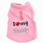 🐶 Süßer Pullover für Hund & Katze – mit „Love Dad and Mom“-Design & Leinenring, kuschelig warm für kalte Tage