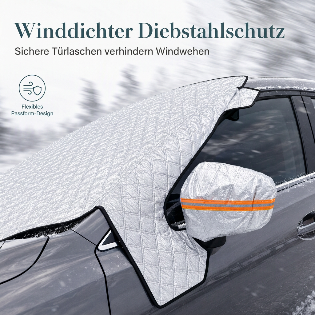 ⏳50% RABATT! ❄️ Magnetische Frontscheibenabdeckung – verdickt, wasserdicht & schützt vor Schnee, Eis & Frost