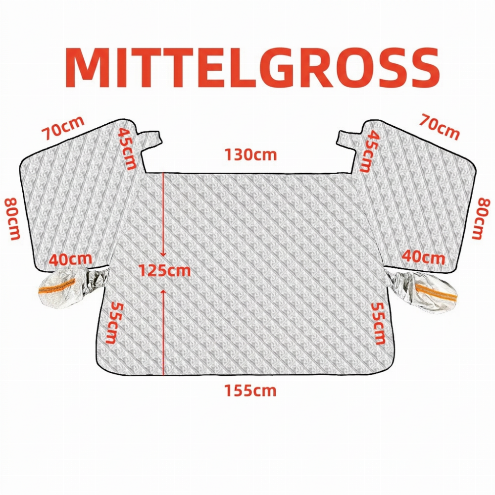 ⏳50% RABATT! ❄️ Magnetische Frontscheibenabdeckung – verdickt, wasserdicht & schützt vor Schnee, Eis & Frost