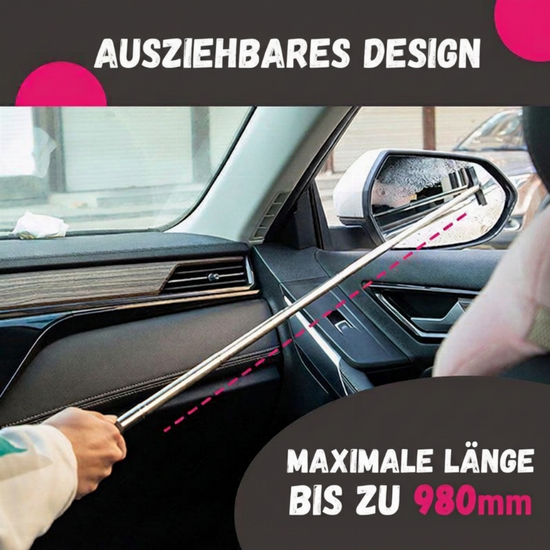 💧 50 % RABATT! 🚗 Einziehbarer Scheibenwischer für Rückspiegel, entfernt Wasser und Schmutz schnell ✨