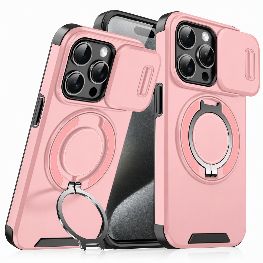 📱 50 % RABATT! 🛡️ Stoßfeste Handyhülle, mit Schiebedeckel und praktischer Ständerfunktion ✨