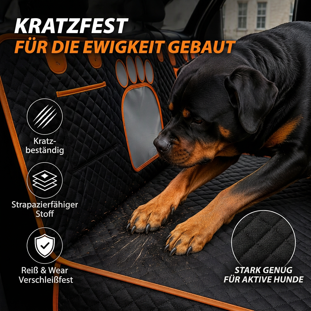 🐶 Nur für kurze Zeit! Wasserdichte Hundedecke für die Rückbank – schützt Autositze vor Schmutz & Nässe