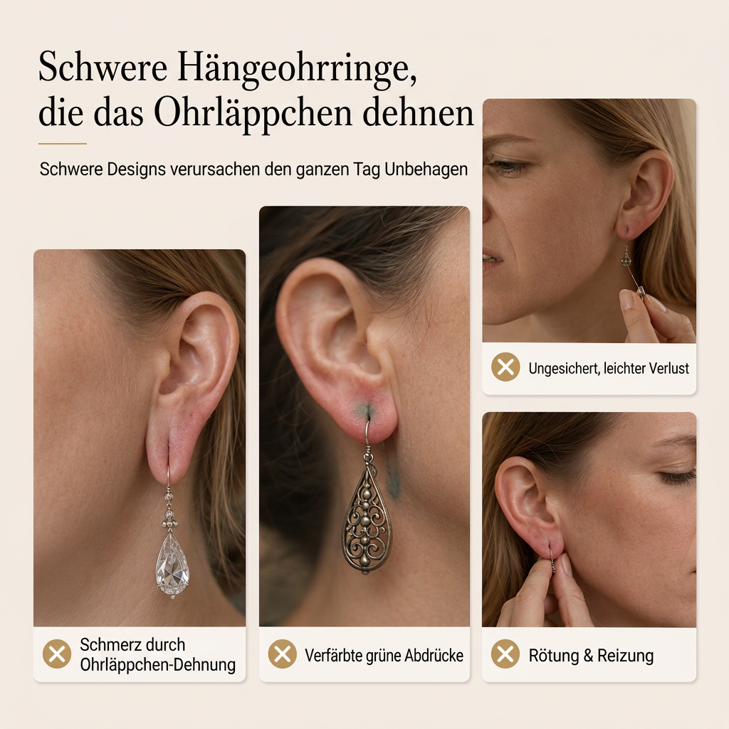 💕 50% RABATT! ✨ Kleine Herz-Creolen – Glatte Oberfläche & französischer Stil ✨