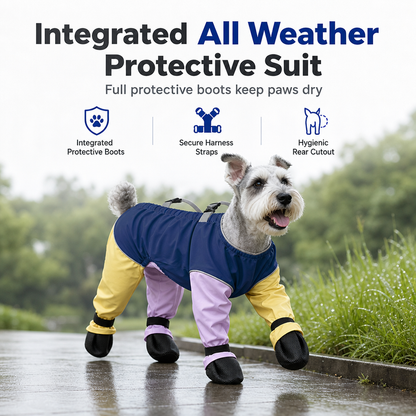🐶🐾 Wasserdichte & rutschfeste Hundeschuhe mit weicher Sohle – Pfotenschutz für kleine & mittlere Hunde💧
