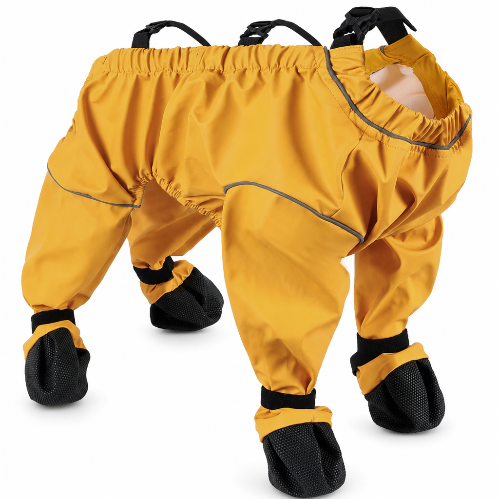 🐶🐾 Wasserdichte & rutschfeste Hundeschuhe mit weicher Sohle – Pfotenschutz für kleine & mittlere Hunde💧