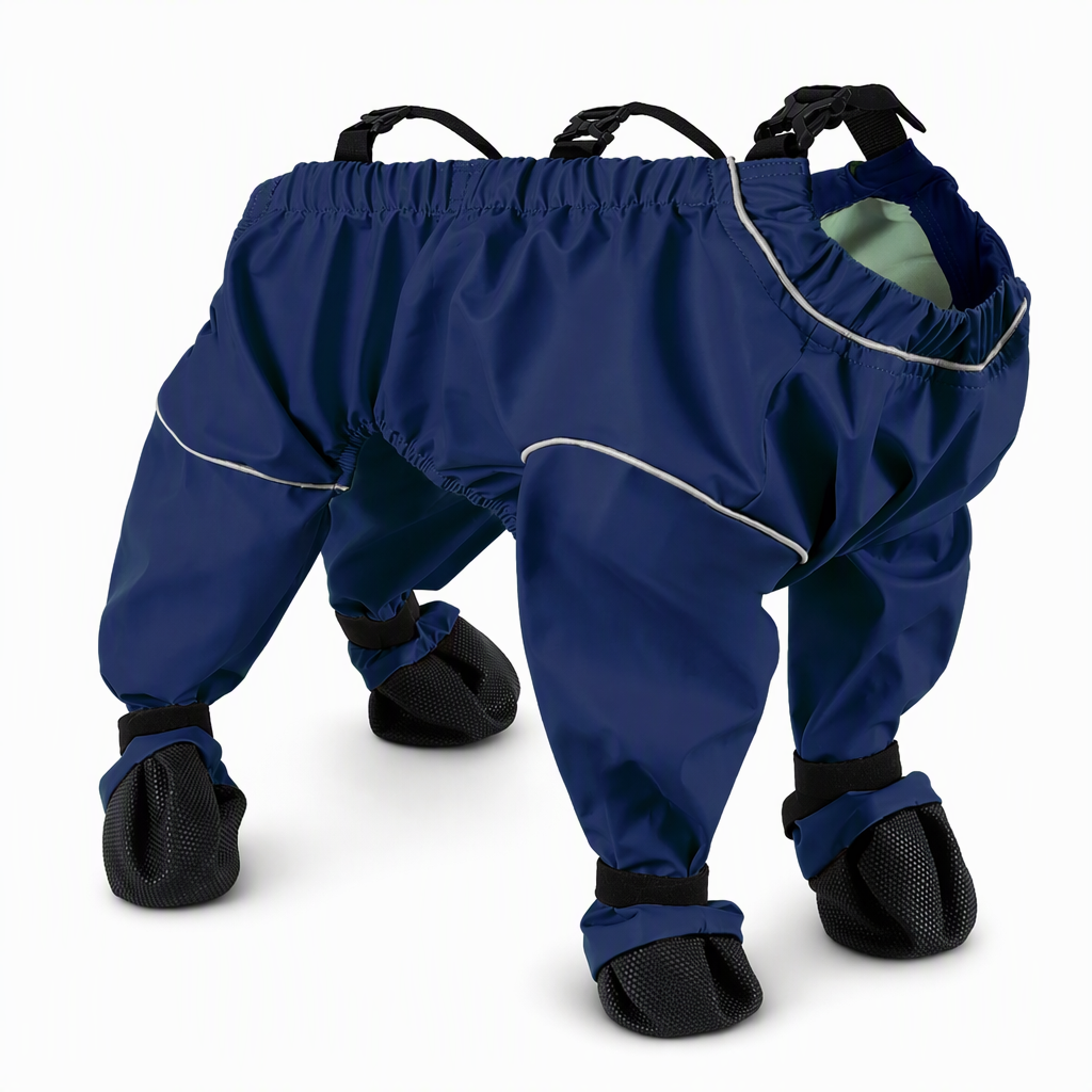 🐶🐾 Wasserdichte & rutschfeste Hundeschuhe mit weicher Sohle – Pfotenschutz für kleine & mittlere Hunde💧