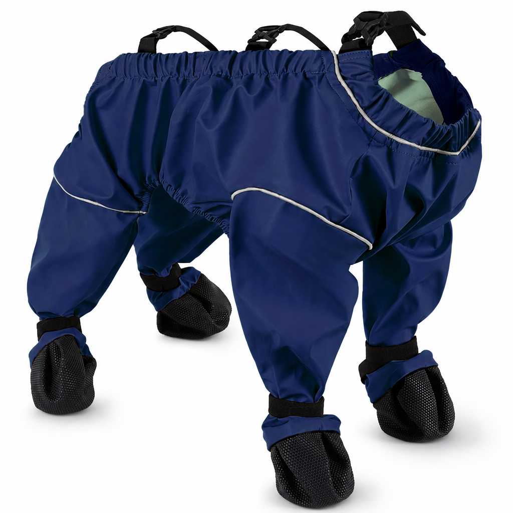 🐶🐾 Wasserdichte & rutschfeste Hundeschuhe mit weicher Sohle – Pfotenschutz für kleine & mittlere Hunde💧