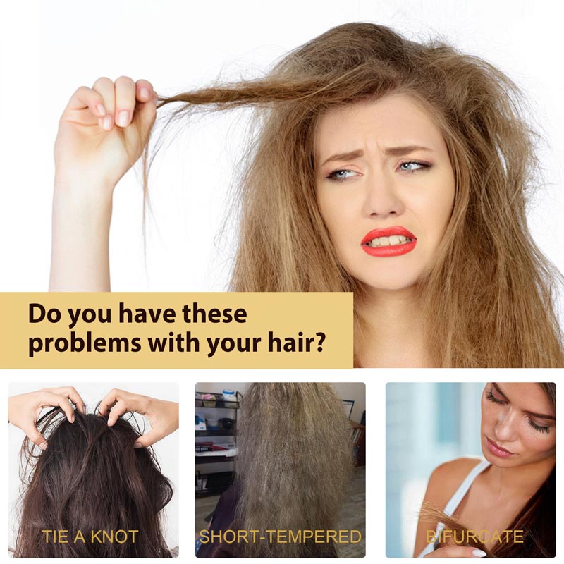 💆‍♀️ 2 KAUFEN, 1 GRATIS! Haarpflegeöl gegen Frizz – repariert & glättet trockenes, strapaziertes Haar