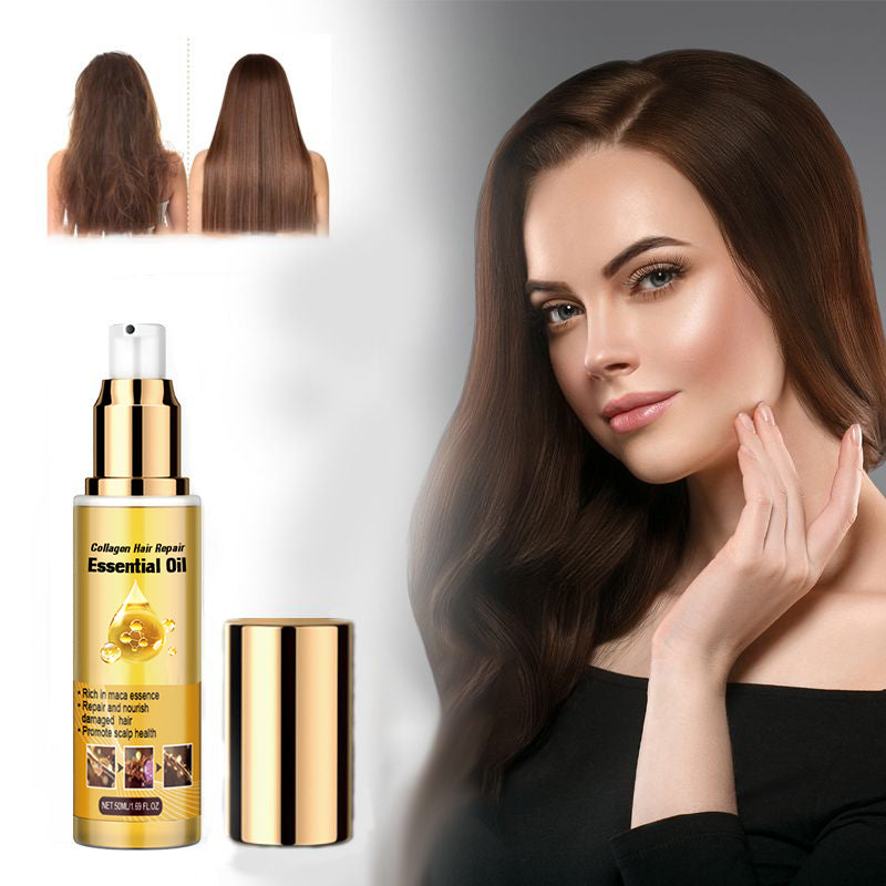 💆‍♀️ 2 KAUFEN, 1 GRATIS! Haarpflegeöl gegen Frizz – repariert & glättet trockenes, strapaziertes Haar