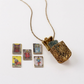 🌟Begrenzte Zeit 50% Rabatt🔮 Vintage-Tarot-Medaillon-Anhängerhalskette