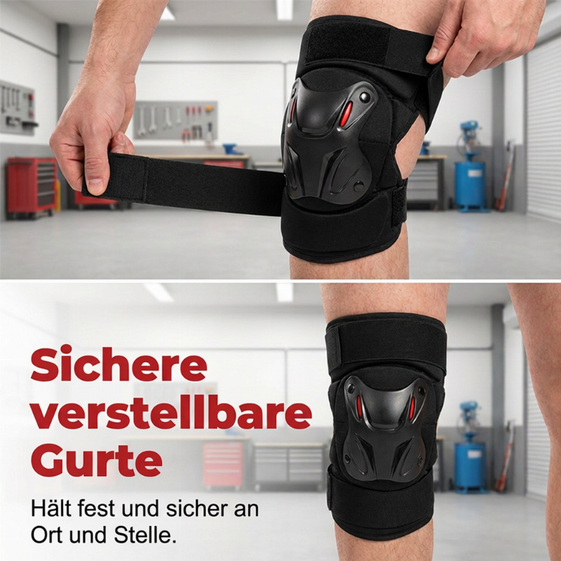 🔥50 % Rabatt🛡️ Knieschoner & Ellbogenschützer Set – stoßfest & rutschfest für Outdoor, Skateboard, Radfahren & Wandern