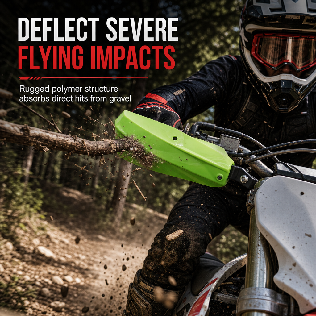 🏍️ Universelle Handprotektoren für ATV, Quad & Offroad – stoßfester Kunststoff-Schutz für Lenker & Hände