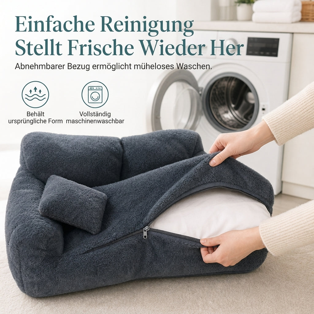 ☁️Begrenzte Zeit 50% Rabatt🛋️Warme Winter Haustierbette, weiches Katzen Sofa und Hundebett Kissen für Katzen und Hunde
