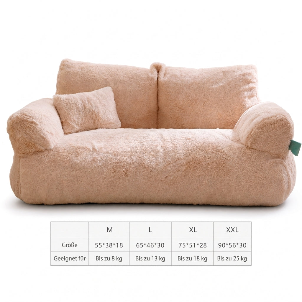☁️Begrenzte Zeit 50% Rabatt🛋️Warme Winter Haustierbette, weiches Katzen Sofa und Hundebett Kissen für Katzen und Hunde