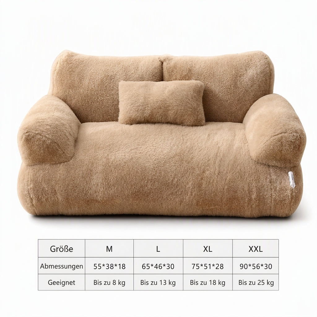 ☁️Begrenzte Zeit 50% Rabatt🛋️Warme Winter Haustierbette, weiches Katzen Sofa und Hundebett Kissen für Katzen und Hunde