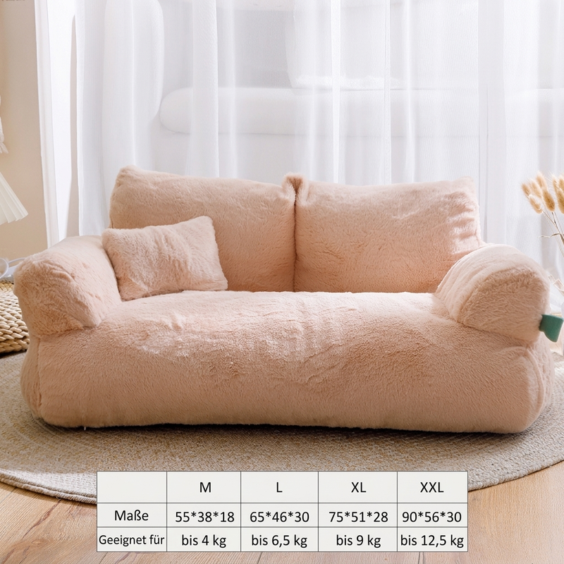 ☁️Begrenzte Zeit 50% Rabatt🛋️Warme Winter Haustierbette, weiches Katzen Sofa und Hundebett Kissen für Katzen und Hunde