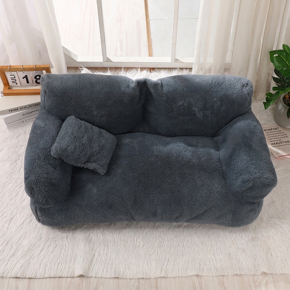 ☁️Begrenzte Zeit 50% Rabatt🛋️Warme Winter Haustierbette, weiches Katzen Sofa und Hundebett Kissen für Katzen und Hunde