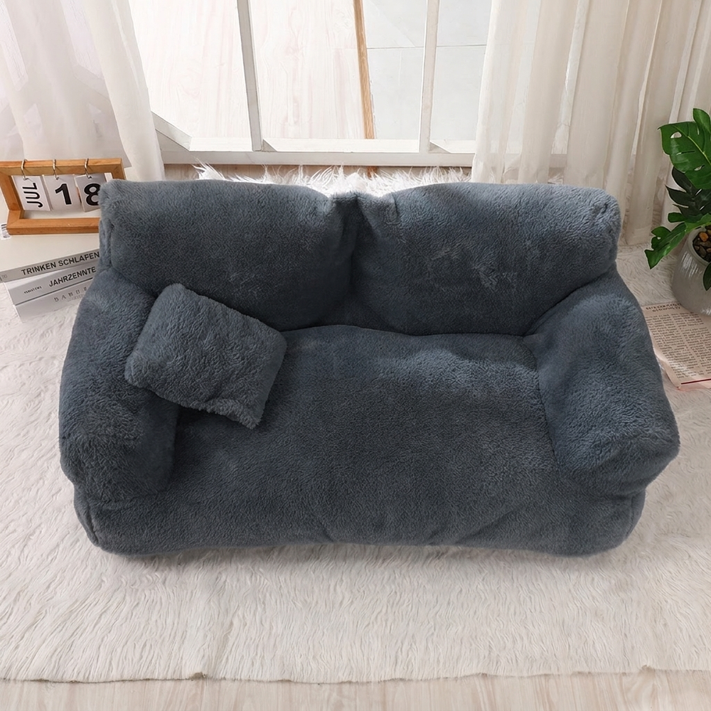 ☁️Begrenzte Zeit 50% Rabatt🛋️Warme Winter Haustierbette, weiches Katzen Sofa und Hundebett Kissen für Katzen und Hunde