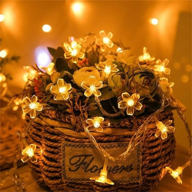 🎄 Außen-Lichterkette warmweiß, IP44 – wetterfeste LED-Dekobeleuchtung für Garten, Terrasse, Balkon und Weihnachtsdekoration