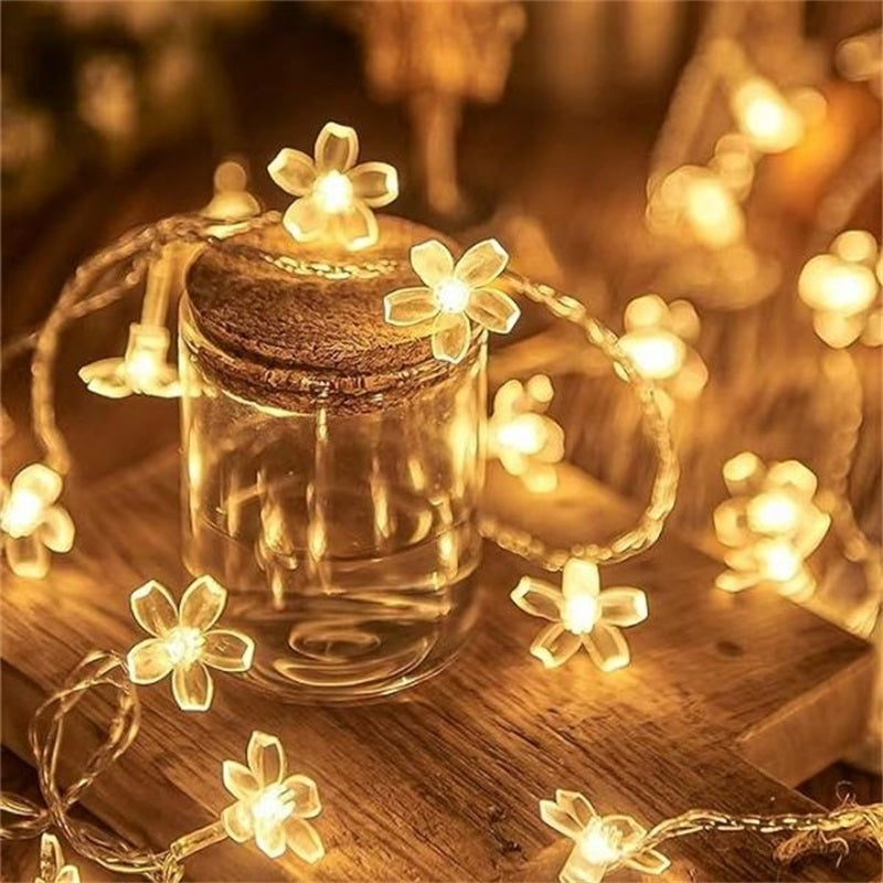 🎄 Außen-Lichterkette warmweiß, IP44 – wetterfeste LED-Dekobeleuchtung für Garten, Terrasse, Balkon und Weihnachtsdekoration