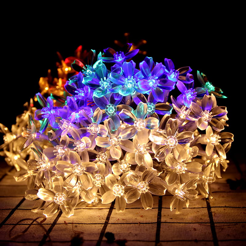 🎄 Außen-Lichterkette warmweiß, IP44 – wetterfeste LED-Dekobeleuchtung für Garten, Terrasse, Balkon und Weihnachtsdekoration