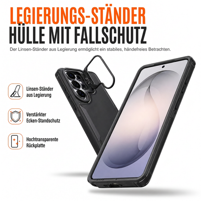 🔥50% RABATT! 📱 Stoßfeste Handyhülle mit Metall-Kamera-Ständer – universell für Samsung & viele weitere Modelle