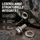 🔩 Edelstahl-Unterlegscheiben Sortiment M2-M12 – 180 Teile, 9 Größen, inkl. Aufbewahrungsbox
