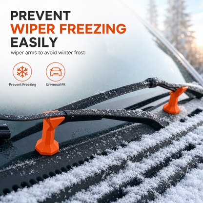 📢📢50% RABATT !!⏰2er-Pack Scheibenwischerabdeckung aus Kunststoff fürs Auto, Frostschutz-Wischerabdeckung für den Winter