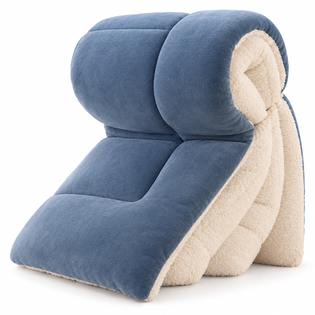 🛏️ Nur kurze Zeit 50% Rabatt! Dicke gesteppte Winterdecke aus Schneeflocken-Samt, kuschelig warm ❄️