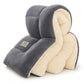 🛏️ Nur kurze Zeit 50% Rabatt! Dicke gesteppte Winterdecke aus Schneeflocken-Samt, kuschelig warm ❄️