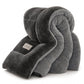 🛏️ Nur kurze Zeit 50% Rabatt! Dicke gesteppte Winterdecke aus Schneeflocken-Samt, kuschelig warm ❄️