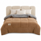 🛏️ Nur kurze Zeit 50% Rabatt! Dicke gesteppte Winterdecke aus Schneeflocken-Samt, kuschelig warm ❄️