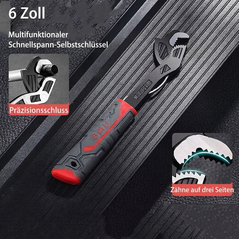 📢📢50% RABATT !!⏰Multifunktionaler verstellbarer Schraubenschlüssel mit Schnelleinstellung, universelles Handwerkzeug