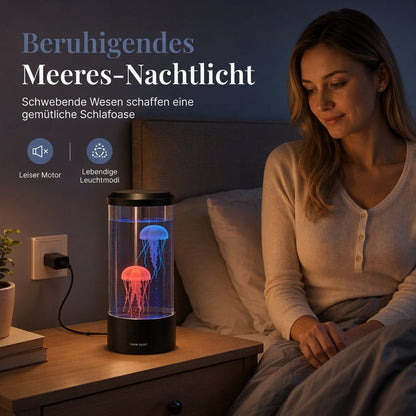 📢📢50% RABATT !!⏰USB LED Quallen-Aquarium Stimmungslicht