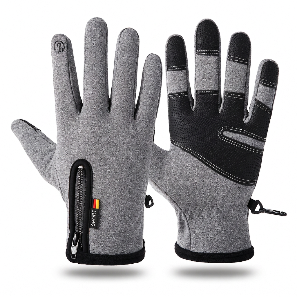 🧤 JETZT 50 % RABATT! ❄️ Wasserdichte Winterhandschuhe für den Outdoor-Einsatz – winddichtes Außenmaterial & weiches Plüschfutter zum Radfahren und Wandern 🚴