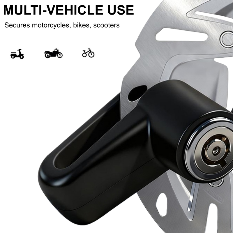 🔥Early Black Friday – Deals starten jetzt!💰🔒Robustes Bremsscheibenschloss – Druckverschluss & Diebstahlschutz für Fahrrad, Motorrad & Roller