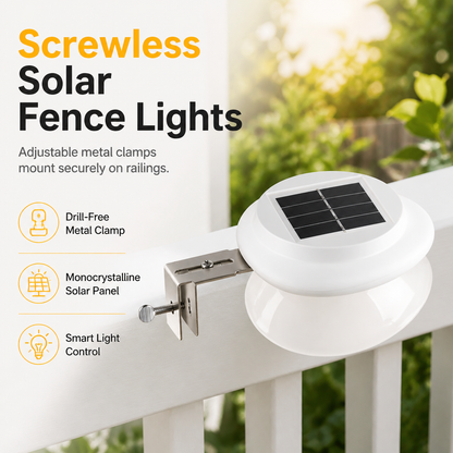 🔥Early Black Friday – Deals starten jetzt!💰☀️ Solar-Wandleuchten für den Außenbereich – LED-Deko für Garten, Zaun & Hof, wasserdicht & kabellos