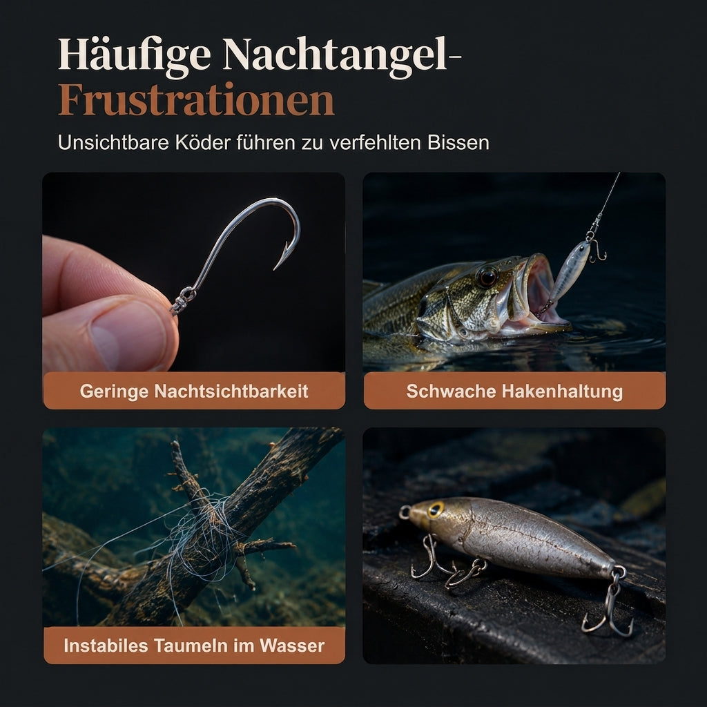 📢📢50% RABATT !!🎣 Leuchtender Minnow Wobbler 7cm 8g – Hardbaits für Nachtangeln, UV-aktiv & fängig für Zander & Barsch