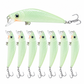 📢📢50% RABATT !!🎣 Leuchtender Minnow Wobbler 7cm 8g – Hardbaits für Nachtangeln, UV-aktiv & fängig für Zander & Barsch
