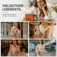 ⏳50% RABATT! 📱 Faltbare Wallet-Handyhülle mit Umhängeband – PU-Leder, Kartenfächer & Standfunktion