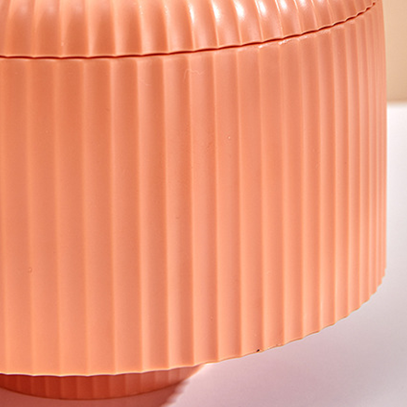 💄 Rotierender Kosmetik-Organizer mit Staubschutz – für Pinsel, Lippenstifte & Lidschatten, für Schminktisch & Schreibtisch
