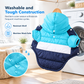 🐶 Warme & wasserdichte Winterjacke mit Kapuze für Hunde – schützt vor Kälte, Regen & Schnee