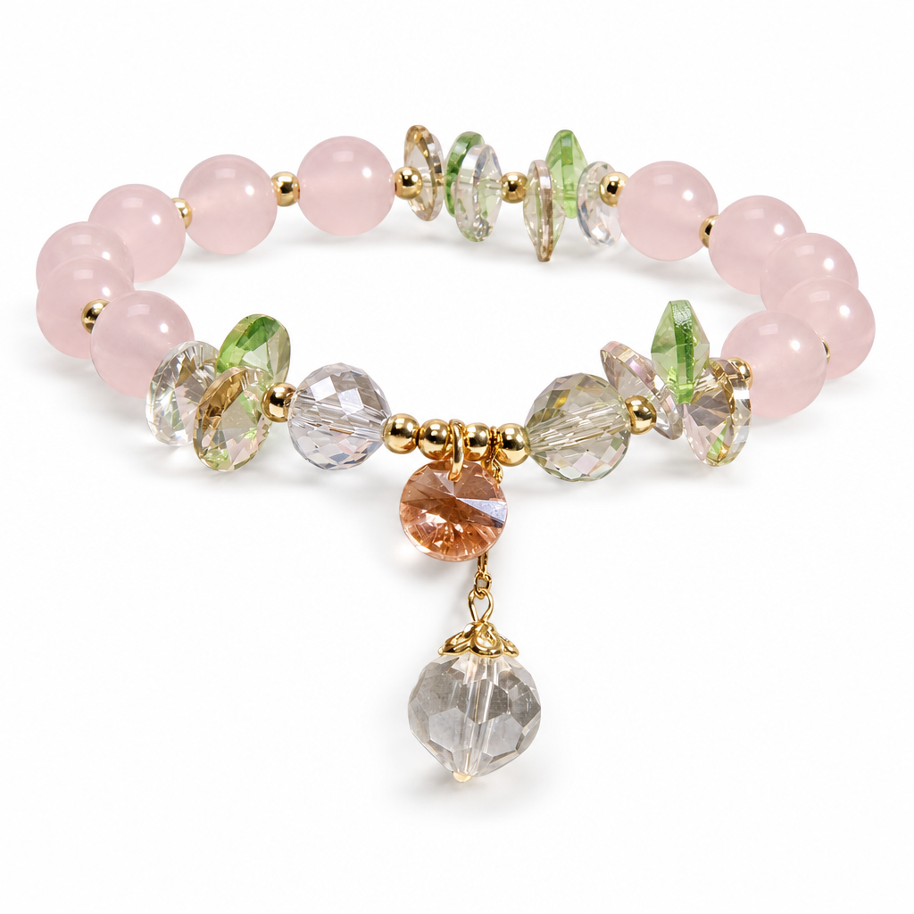 💜Amethyst-Armband mit Zirkonia-Stern – Glück & Wohlstand, elegant & vielseitig