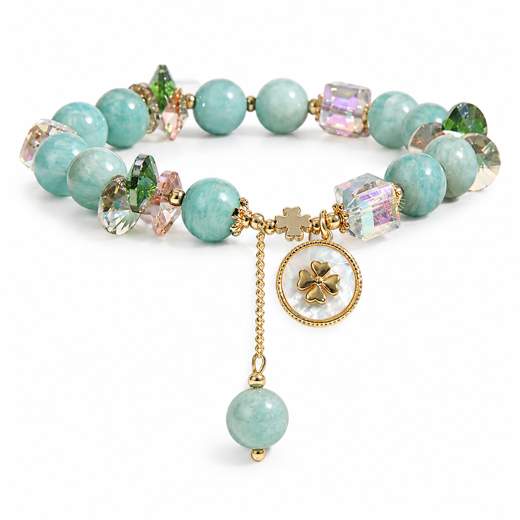 💜Amethyst-Armband mit Zirkonia-Stern – Glück & Wohlstand, elegant & vielseitig
