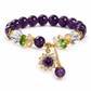 💜Amethyst-Armband mit Zirkonia-Stern – Glück & Wohlstand, elegant & vielseitig