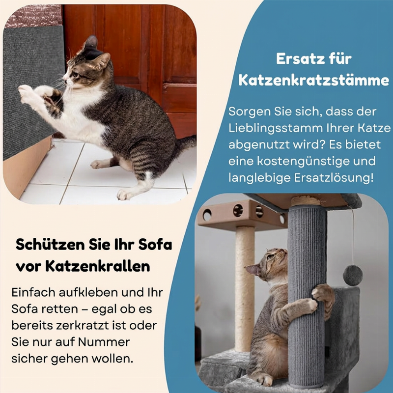 🔥Jetzt zum reduzierten Preis von 50% Rabatt 🐱 Kratzmatte zum Schutze Ihrer Katzenmöbel